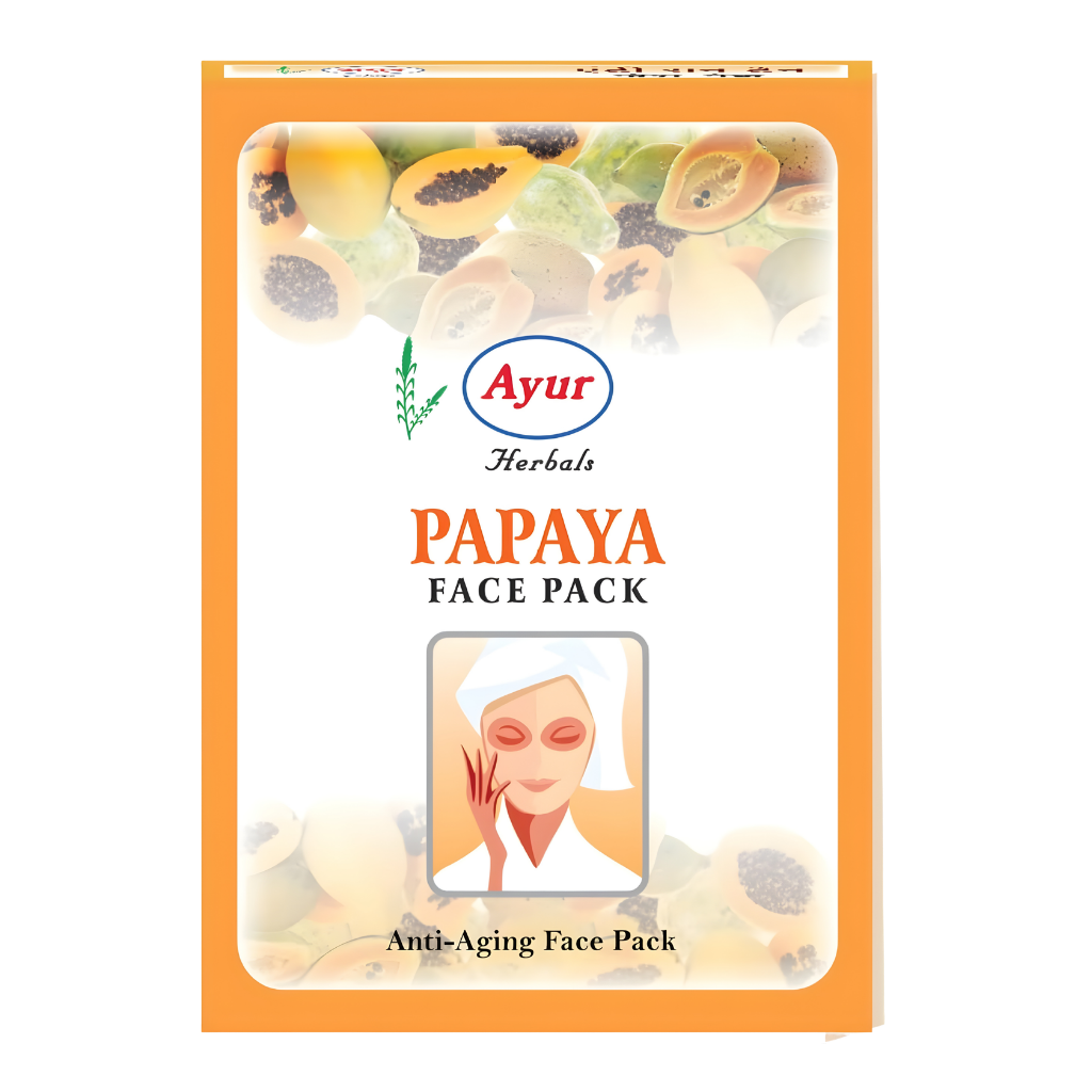 Ayur Papaya Face Pack 100 g buy online USA - 1